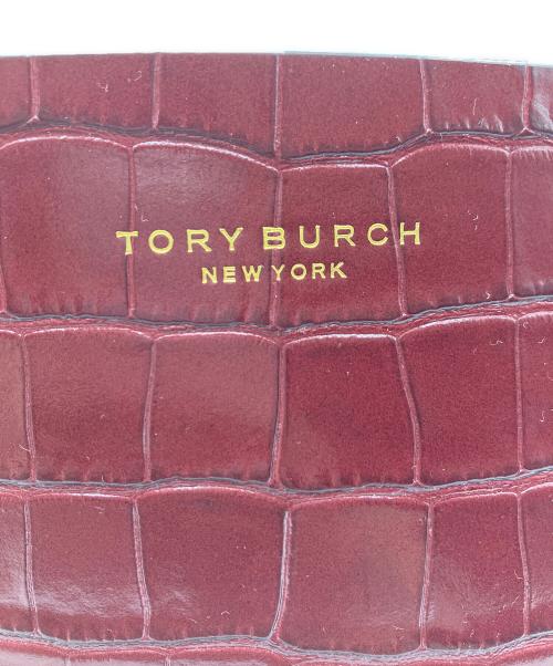 TORY BURCH（トリーバーチ）TORY BURCH (トリーバーチ) TORY BURCH　トートバッグ ワインレッドの古着・服飾アイテム