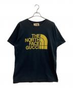 THE NORTH FACE×GUCCIザ ノース フェイス×グッチ）の古着「THE NORTH FACE　GUCCI　半袖カットソー」｜ブラック