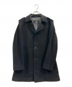 BURBERRY BLACK LABELバーバリーブラックレーベル）の古着「コート」｜ブラック