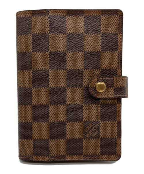 LOUIS VUITTON（ルイ ヴィトン）LOUIS VUITTON (ルイ ヴィトン) LOUIS VUITTON　手帳カバー ブラウンの古着・服飾アイテム