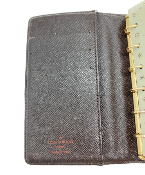LOUIS VUITTON（ルイ ヴィトン）LOUIS VUITTON (ルイ ヴィトン) LOUIS VUITTON　手帳カバー ブラウンの古着・服飾アイテム