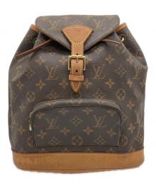 LOUIS VUITTON（ルイ ヴィトン）の古着「LOUIS VUITTON　リュック」｜ブラウン
