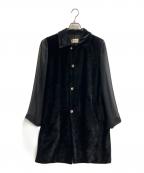 ROBE DE CHAMBRE COMME DES GARCONSローブドシャンブル コムデギャルソン）の古着「ROBE DE CHAMBRE COMME DES GARCONS　袖切替ジャケット」｜ブラック