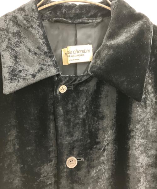 ROBE DE CHAMBRE COMME DES GARCONS（ローブドシャンブル コムデギャルソン）ROBE DE CHAMBRE COMME DES GARCONS (ローブドシャンブル コムデギャルソン) ROBE DE CHAMBRE COMME DES GARCONS　袖切替ジャケット ブラック サイズ:不明の古着・服飾アイテム