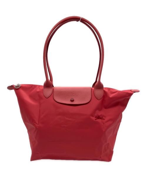LONGCHAMP（ロンシャン）LONGCHAMP (ロンシャン) LONGCHAMP　トートバッグ レッドの古着・服飾アイテム