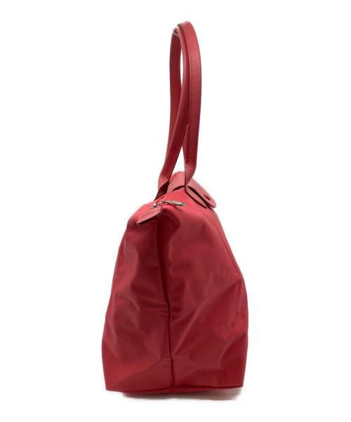 LONGCHAMP（ロンシャン）LONGCHAMP (ロンシャン) LONGCHAMP　トートバッグ レッドの古着・服飾アイテム