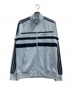 adidasアディダス）の古着「トラックジャケット」｜スカイブルー