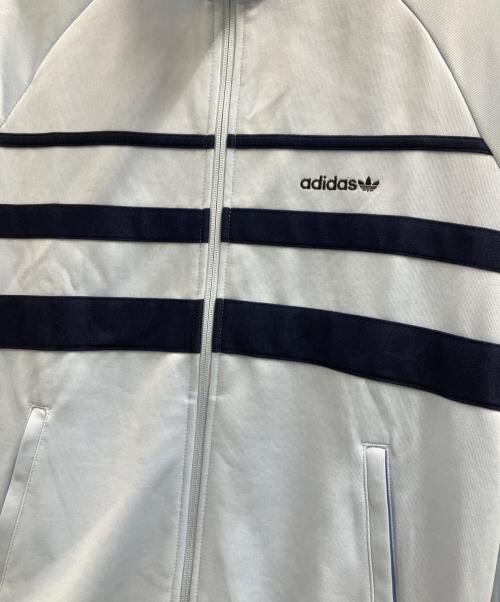 adidas（アディダス）adidas (アディダス) トラックジャケット スカイブルー サイズ:S 未使用品の古着・服飾アイテム