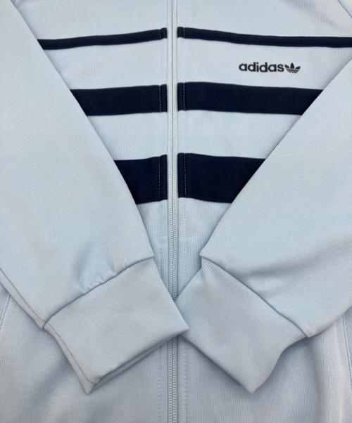 adidas（アディダス）adidas (アディダス) トラックジャケット スカイブルー サイズ:S 未使用品の古着・服飾アイテム