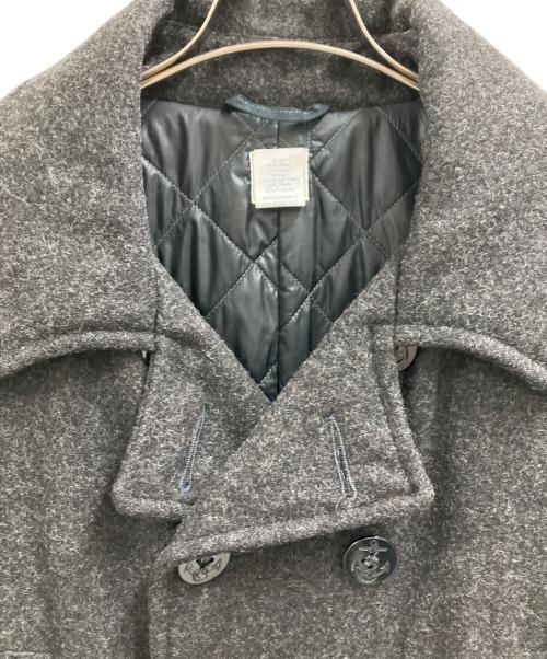 POST O'ALLS（ポストオーバーオールズ）POST O'ALLS (ポストオーバーオールズ) POST O'ALLS　Pコート ブラック サイズ:Sの古着・服飾アイテム