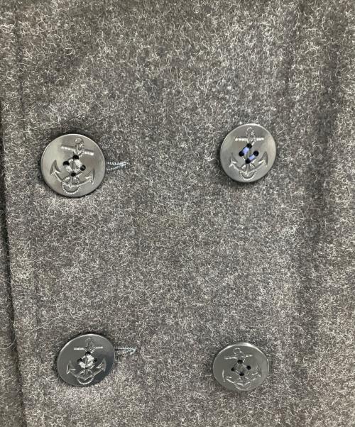 POST O'ALLS（ポストオーバーオールズ）POST O'ALLS (ポストオーバーオールズ) POST O'ALLS　Pコート ブラック サイズ:Sの古着・服飾アイテム