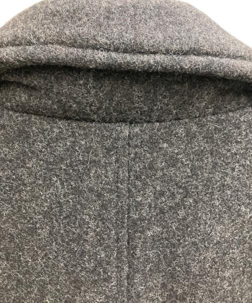 POST O'ALLS（ポストオーバーオールズ）POST O'ALLS (ポストオーバーオールズ) POST O'ALLS　Pコート ブラック サイズ:Sの古着・服飾アイテム