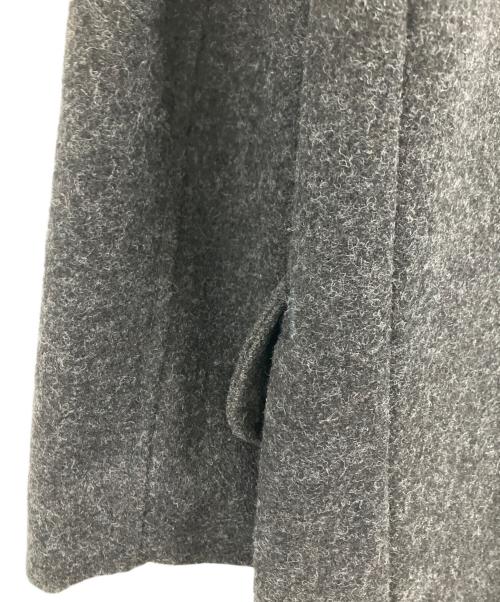 POST O'ALLS（ポストオーバーオールズ）POST O'ALLS (ポストオーバーオールズ) POST O'ALLS　Pコート ブラック サイズ:Sの古着・服飾アイテム