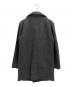 POST O'ALLS (ポストオーバーオールズ) POST O'ALLS　Pコート ブラック サイズ:S：10000円