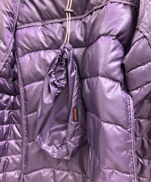 MARMOT（マーモット）Marmot (マーモット) ダウンジャケット パープル サイズ:Mの古着・服飾アイテム