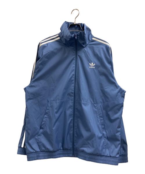 adidas（アディダス）adidas (アディダス) トラックジャケット ブルー サイズ:2XOの古着・服飾アイテム