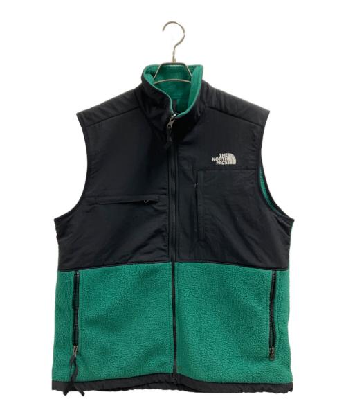 THE NORTH FACE（ザ ノース フェイス）THE NORTH FACE (ザ ノース フェイス) THE NORTH FACE　デナリベスト ブラック×グリーン サイズ:XLの古着・服飾アイテム