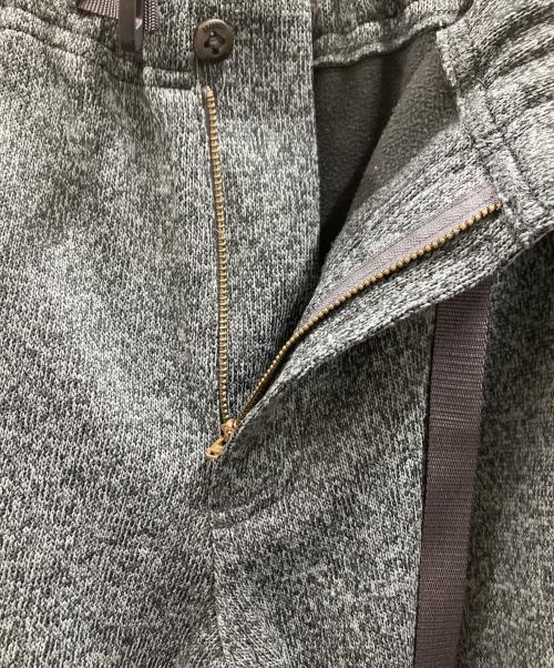 GRAMICCI（グラミチ）GRAMICCI (グラミチ) GRAMICCI　ボンディングニット フリース リブパンツ グレー サイズ:Lの古着・服飾アイテム