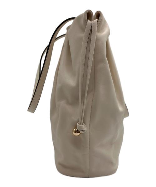 COACH（コーチ）COACH (コーチ) COACH フェイ ドローストリング  トートバッグ ホワイトの古着・服飾アイテム