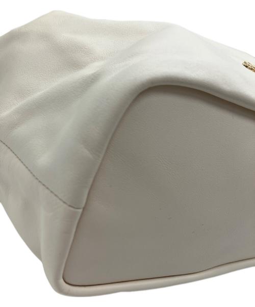 COACH（コーチ）COACH (コーチ) COACH フェイ ドローストリング  トートバッグ ホワイトの古着・服飾アイテム