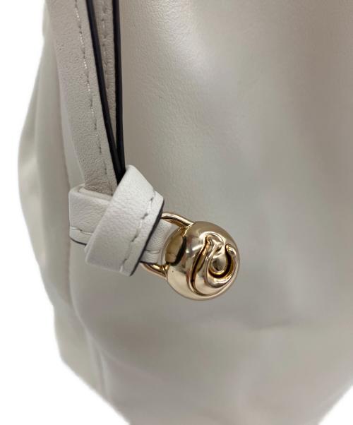 COACH（コーチ）COACH (コーチ) COACH フェイ ドローストリング  トートバッグ ホワイトの古着・服飾アイテム