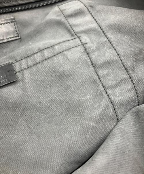 GUCCI（グッチ）GUCCI (グッチ) GUCCI　折りたたみkトートバッグ ブラックの古着・服飾アイテム