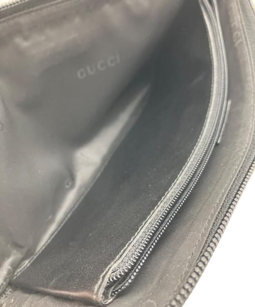GUCCI（グッチ）GUCCI (グッチ) GUCCI L字ファスナーポーチ ブラックの古着・服飾アイテム