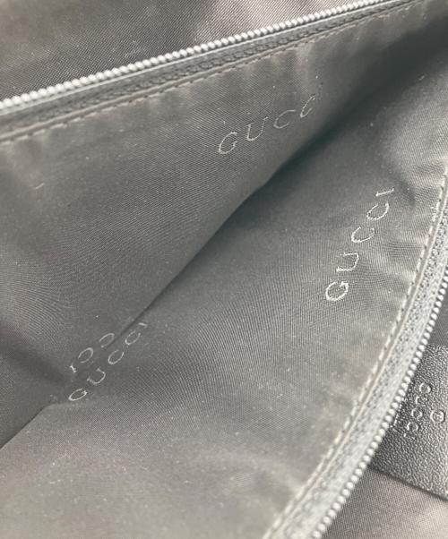 GUCCI（グッチ）GUCCI (グッチ) GUCCI L字ファスナーポーチ ブラックの古着・服飾アイテム