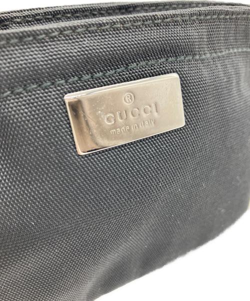 GUCCI（グッチ）GUCCI (グッチ) GUCCI　ポーチ ブラックの古着・服飾アイテム