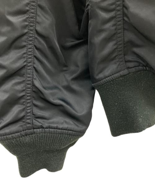 ALPHA（アルファ）ALPHA (アルファ) ALPHA　MA-1ジャケット ブラック サイズ:XLの古着・服飾アイテム