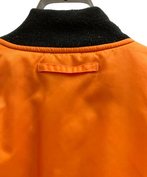 ALPHA（アルファ）ALPHA (アルファ) ALPHA　MA-1ジャケット ブラック サイズ:XLの古着・服飾アイテム