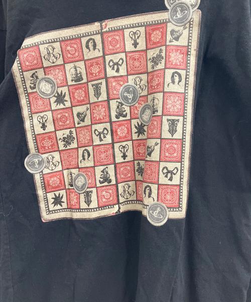 Vivienne Westwood RED LABEL（ヴィヴィアンウエストウッドレッドレーベル）Vivienne Westwood RED LABEL (ヴィヴィアンウエストウッドレッドレーベル) 長袖カットソー ブラック サイズ:2の古着・服飾アイテム