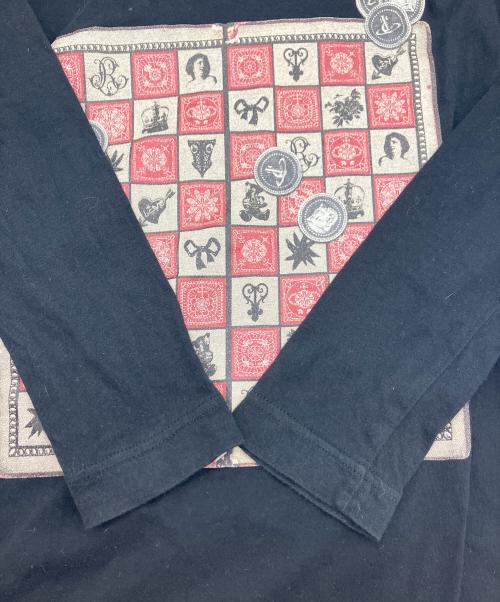 Vivienne Westwood RED LABEL（ヴィヴィアンウエストウッドレッドレーベル）Vivienne Westwood RED LABEL (ヴィヴィアンウエストウッドレッドレーベル) 長袖カットソー ブラック サイズ:2の古着・服飾アイテム