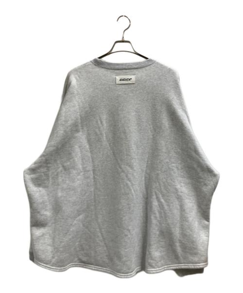dDdDdDd（デー）dDdDdDd (デー) スウェット グレー サイズ:XXLの古着・服飾アイテム