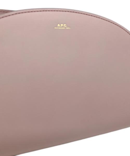 A.P.C.（アーペーセー）A.P.C. (アーペーセー) A.P.C.　ショルダーバッグ ピンクの古着・服飾アイテム
