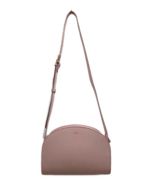 A.P.C.（アーペーセー）A.P.C. (アーペーセー) A.P.C.　ショルダーバッグ ピンクの古着・服飾アイテム
