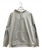 SUPREMEシュプリーム）の古着「Supreme　プルオーバーパーカー」｜グレー