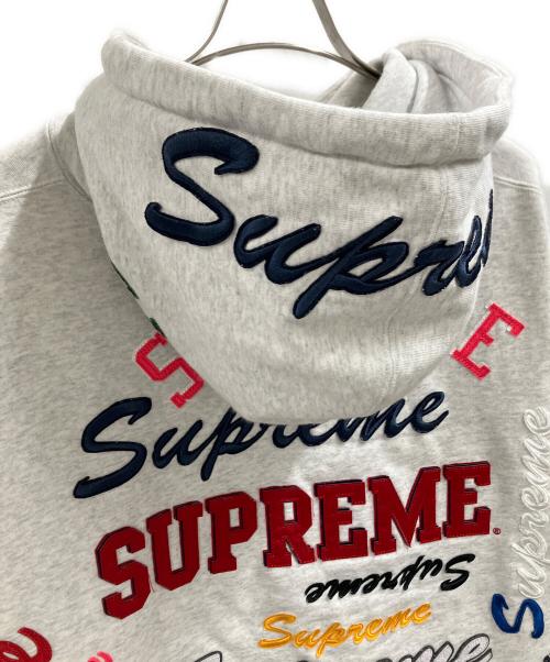 SUPREME（シュプリーム）Supreme (シュプリーム) Supreme　プルオーバーパーカー グレー サイズ:FREEの古着・服飾アイテム