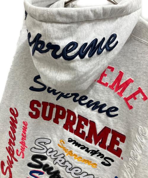SUPREME（シュプリーム）Supreme (シュプリーム) Supreme　プルオーバーパーカー グレー サイズ:FREEの古着・服飾アイテム