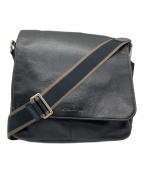 COACHコーチ）の古着「COACH　ショルダーバッグ」｜ブラック