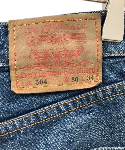LEVI'S（リーバイス）LEVI'S (リーバイス) LEVI'S　504デニムパンツ インディゴ サイズ: W30×L34の古着・服飾アイテム