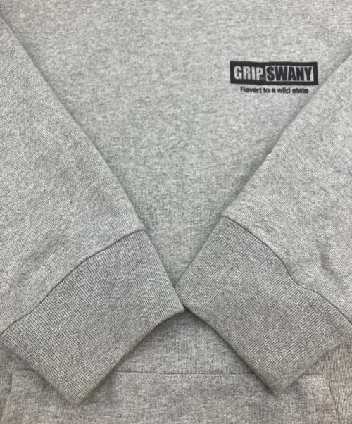 GRIP SWANY（グリップスワニー）GRIP SWANY (グリップスワニー) プルオーバーパーカー グレー サイズ:XLの古着・服飾アイテム