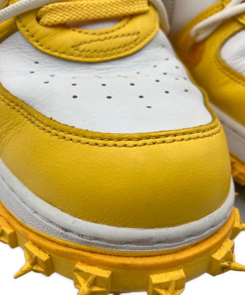 NIKE（ナイキ）NIKE (ナイキ) OFFWHITE (オフホワイト) NIKE　OFFWHITE　ハイカットスニーカー イエロー×ホワイト サイズ:27.5ｃｍの古着・服飾アイテム