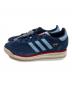 adidas (アディダス) adidas　ローカットスニーカー ブルー サイズ:23.5cm 未使用品：6000円