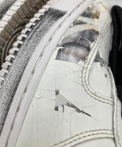 NIKE（ナイキ）NIKE (ナイキ) PEACE MINUSONE (ピースマイナスワン) NIKE　PEACE MINUSONE　スニーカー ホワイト×ブラック サイズ:25㎝の古着・服飾アイテム