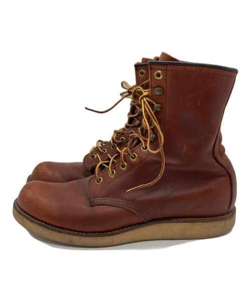 RED WING（レッドウィング）RED WING (レッドウィング) RED WING　ワークブーツ ブラウン サイズ:7 1/2の古着・服飾アイテム