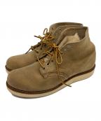 RED WINGレッドウィング）の古着「RED WING　ブーツ」｜ベージュ