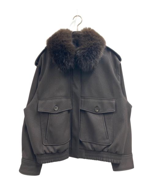 ZARA（ザラ）ZARA (ザラ) スウェードジャケット ブラック サイズ:Lの古着・服飾アイテム