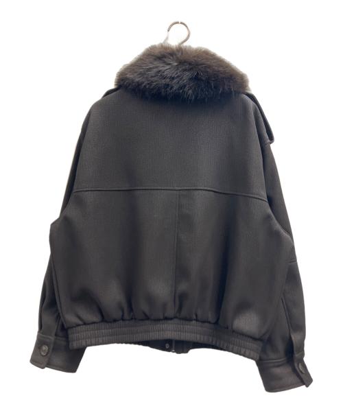 ZARA（ザラ）ZARA (ザラ) スウェードジャケット ブラック サイズ:Lの古着・服飾アイテム