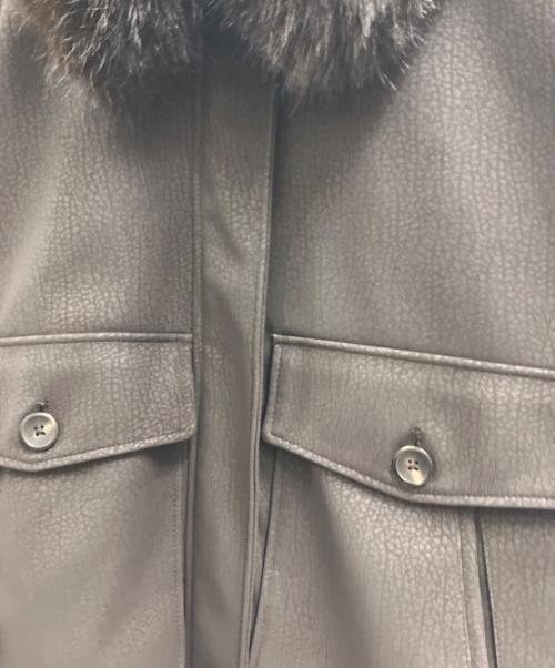ZARA（ザラ）ZARA (ザラ) スウェードジャケット ブラック サイズ:Lの古着・服飾アイテム